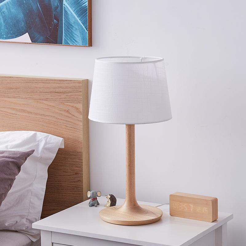 Ricci Solid Wood Table Lamp - HomeCozify