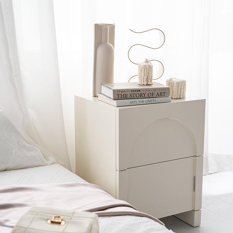 Ruza Nightstand With Drawer - HomeCozify