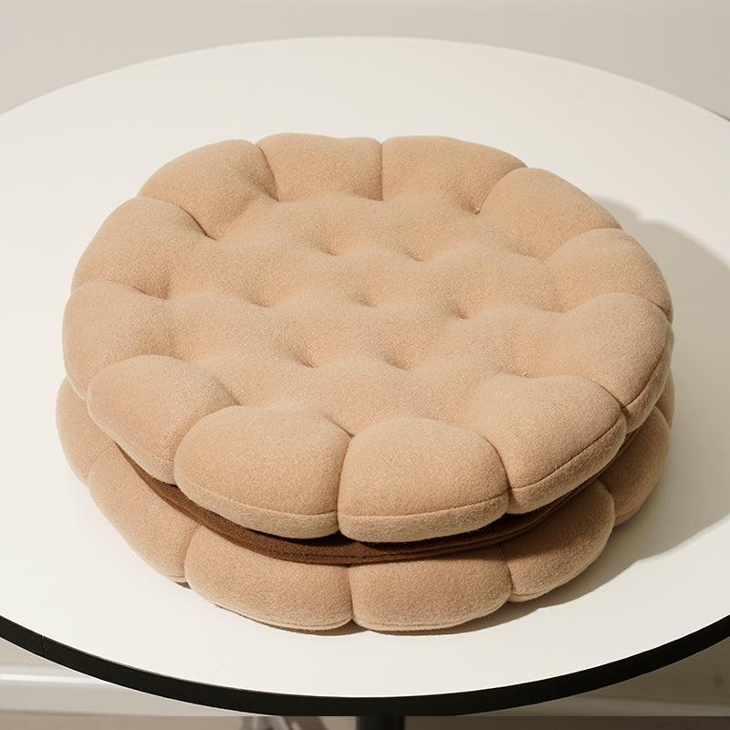 Sandwich Biscuit Throw Pillow - HomeCozify