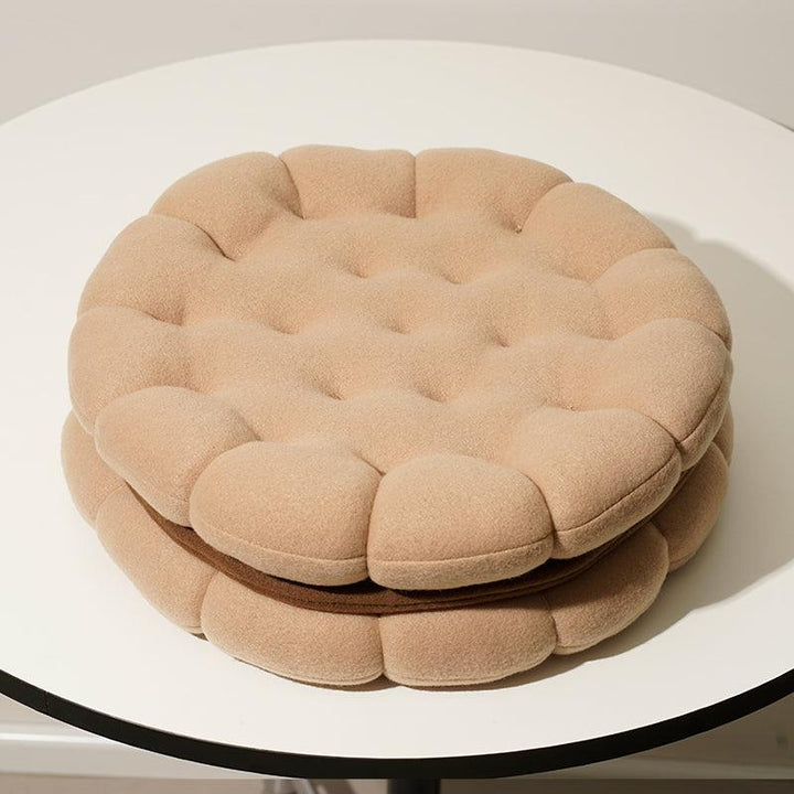 Sandwich Biscuit Throw Pillow - HomeCozify