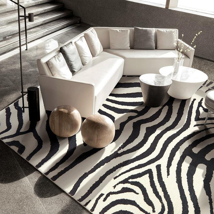 Sara Zebra Area Rug - HomeCozify