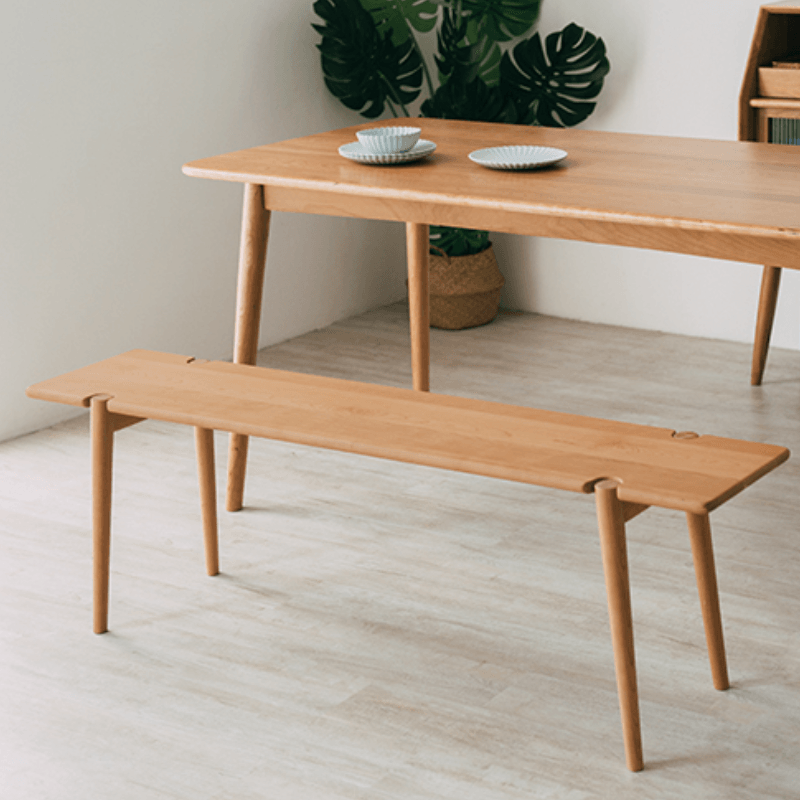 Sena Wood Bench - HomeCozify