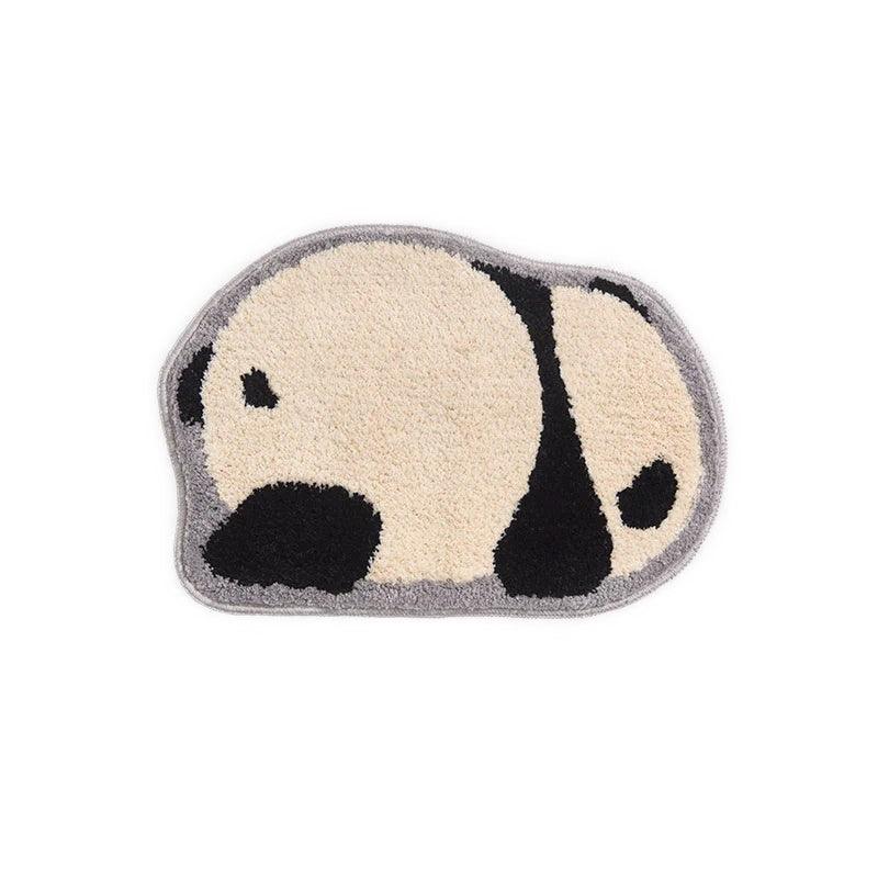 Sleeping Panda Bathroom Rug - HomeCozify