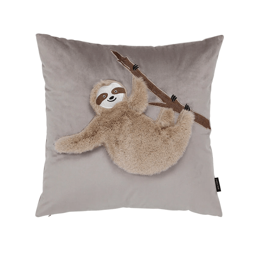 Sloth Pillow Cover & Insert - HomeCozify