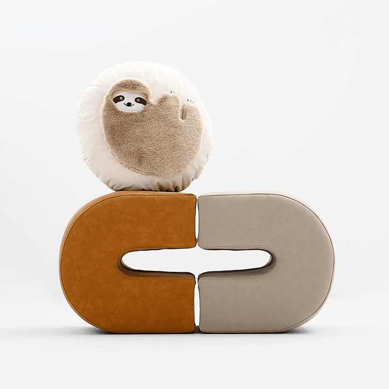 Sloth Pillow Cover & Insert - HomeCozify