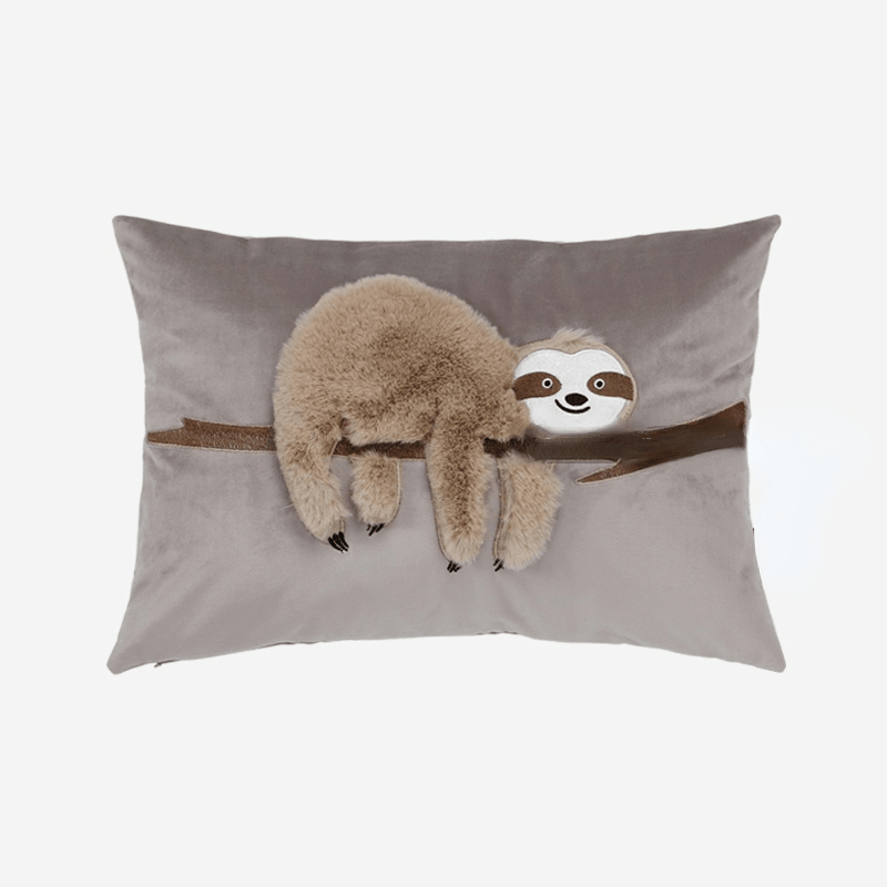 Sloth Pillow Cover & Insert - HomeCozify