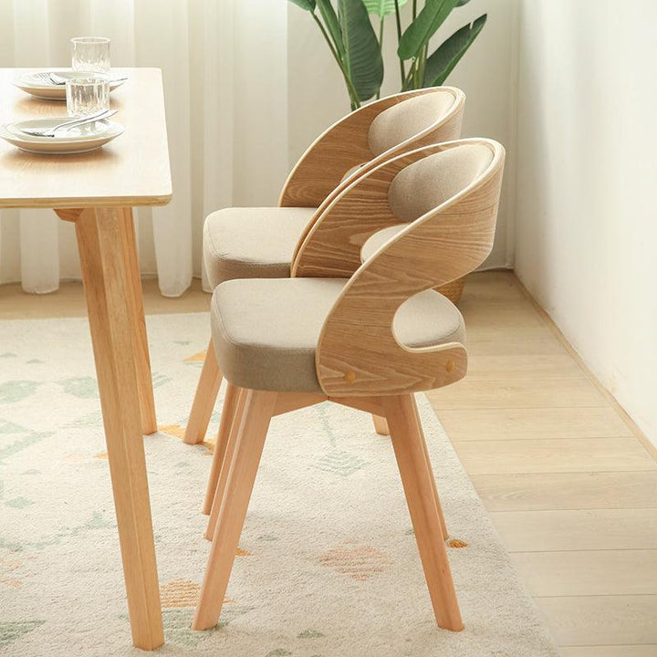 Spindle Rotating Dining Chair (Set of 2) - HomeCozify