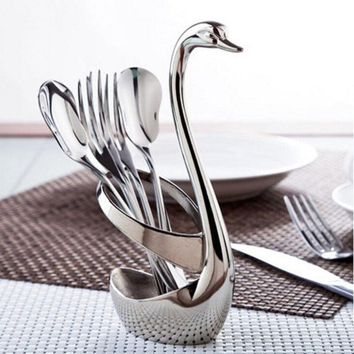 Swan Utensil Holder - HomeCozify