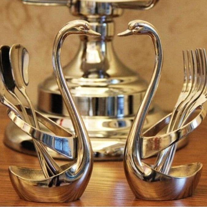 Swan Utensil Holder - HomeCozify