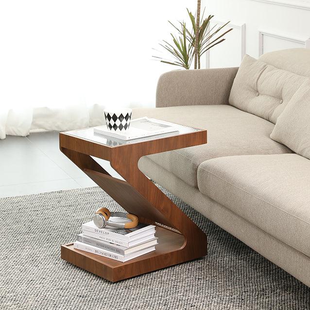 Todor Glass End Table - HomeCozify