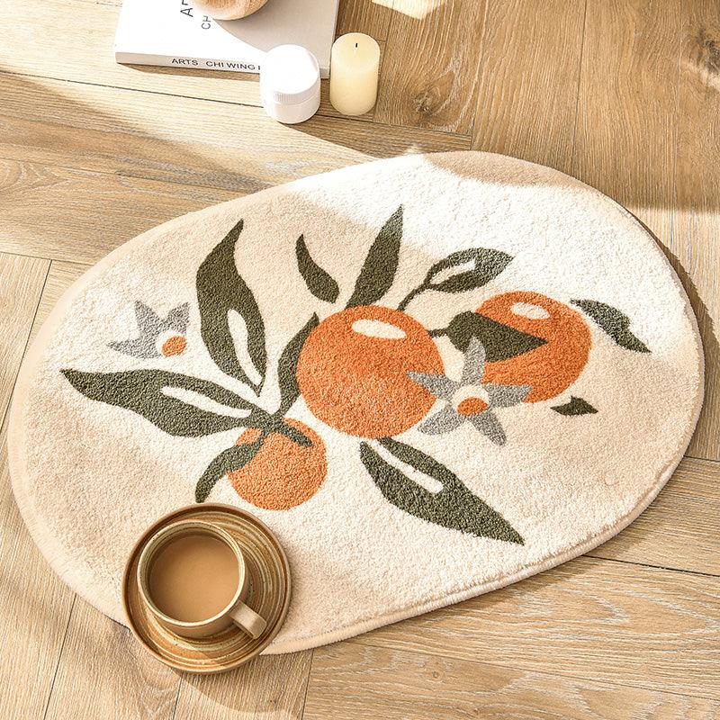 Ulla Flower Bath Mat - HomeCozify