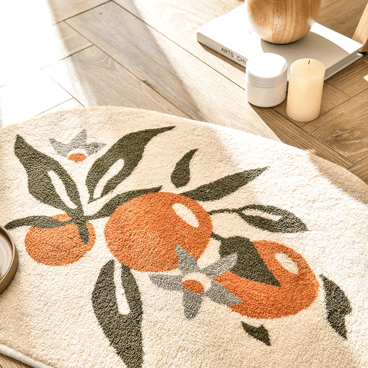 Ulla Flower Bath Mat - HomeCozify