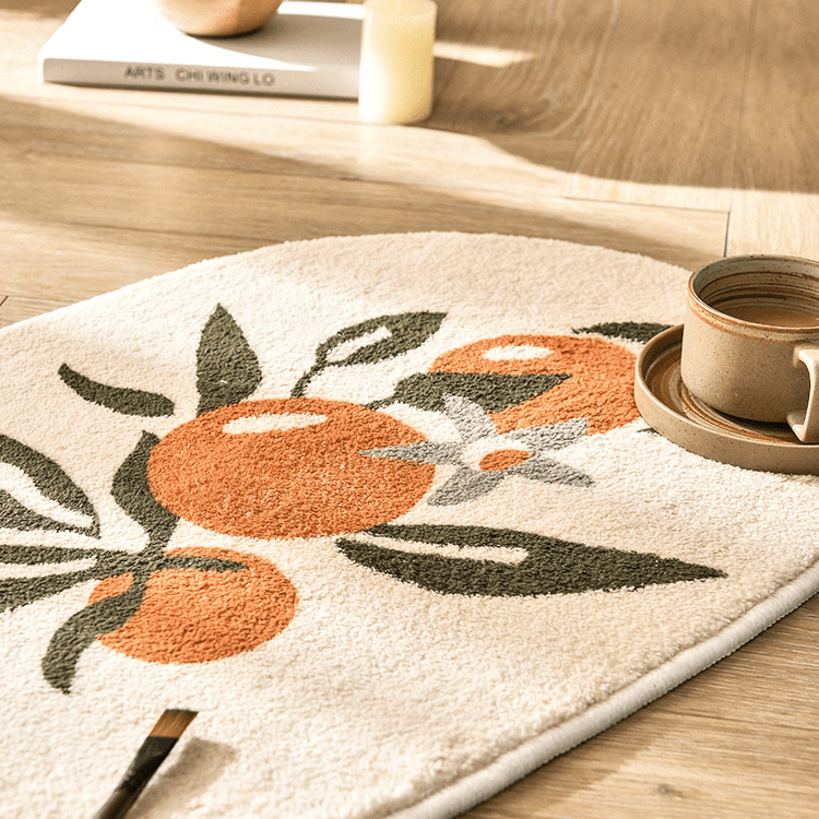 Ulla Flower Bath Mat - HomeCozify