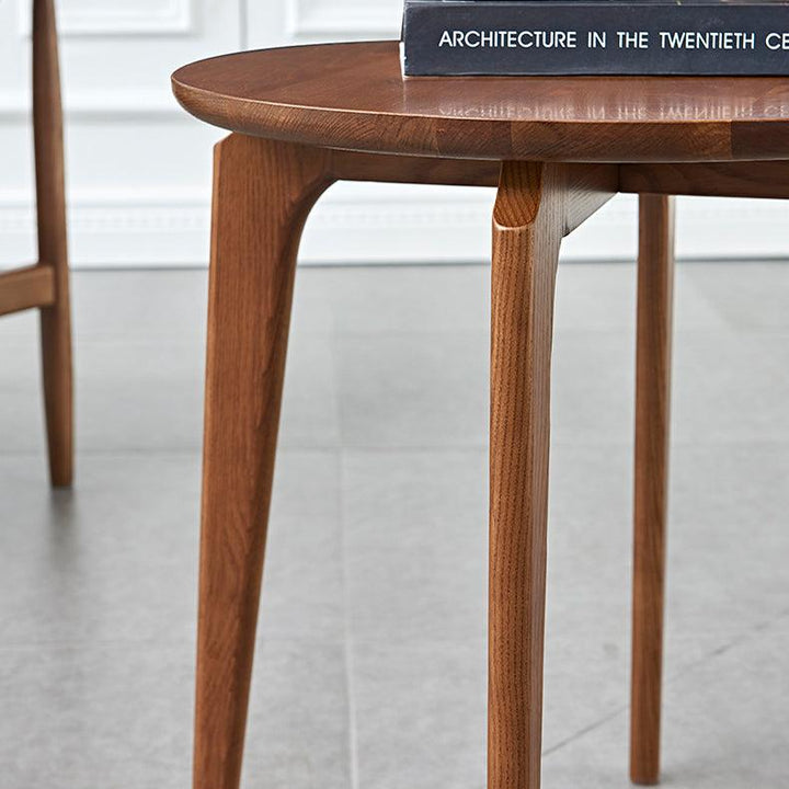 Ulrich Round Stool/End Table - HomeCozify