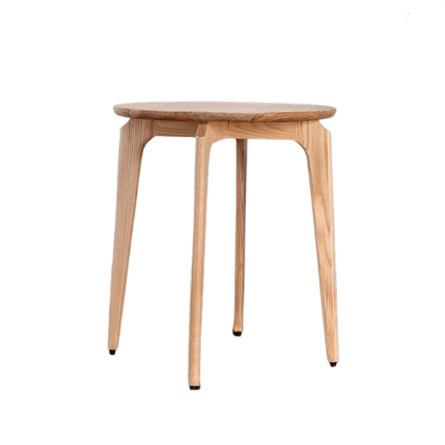 Ulrich Round Stool/End Table - HomeCozify