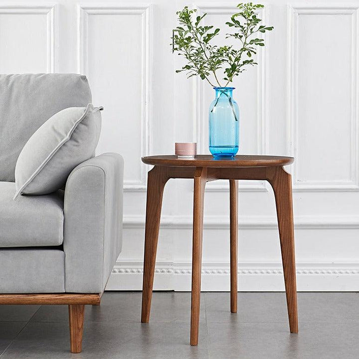 Ulrich Round Stool/End Table - HomeCozify