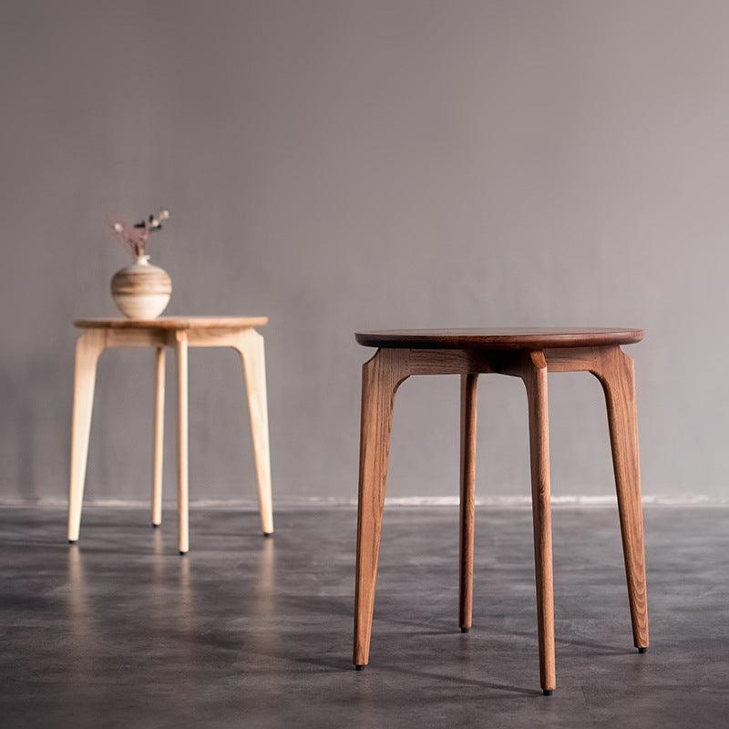 Ulrich Round Stool/End Table - HomeCozify