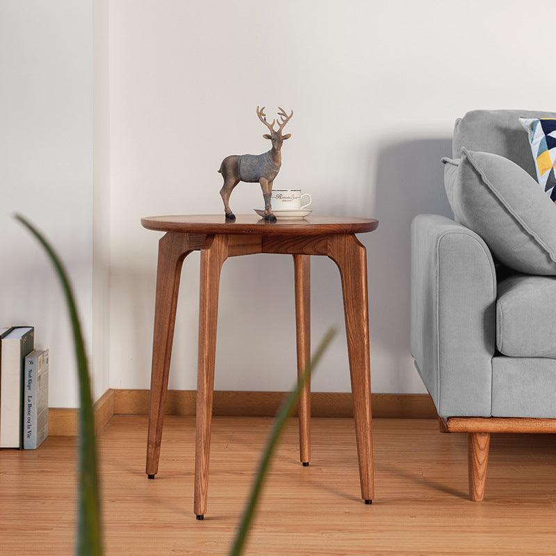 Ulrich Round Stool/End Table - HomeCozify