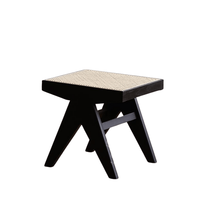 Uros Rattan Bench & Ottoman - HomeCozify