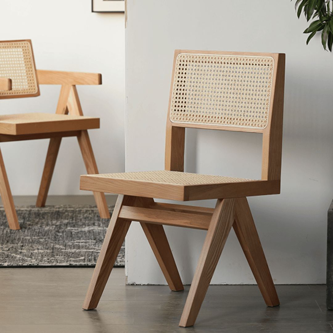 Uros Solid Wood Side Chair (Set of 2) - HomeCozify