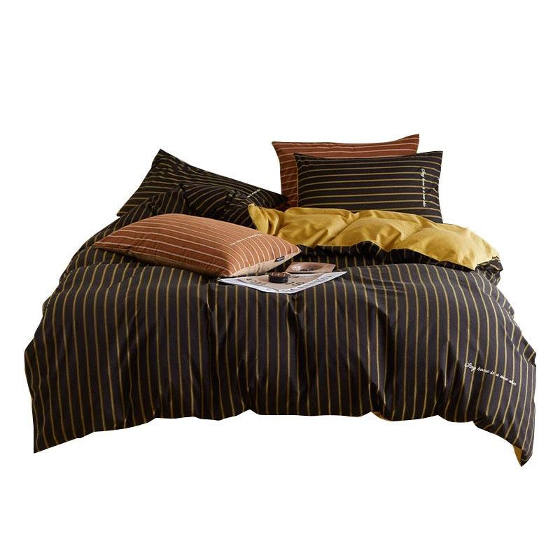 Vayk Stripe Sheet Set - HomeCozify