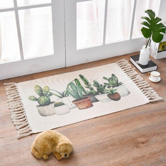 Vibrant Welcome Rugs - HomeCozify