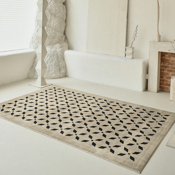 Viktoria Beige Carpet - HomeCozify