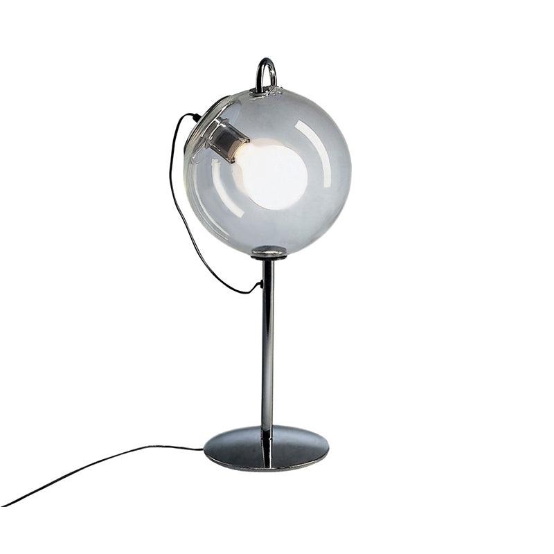 Vincenzo Transparent Glass Lamp - HomeCozify