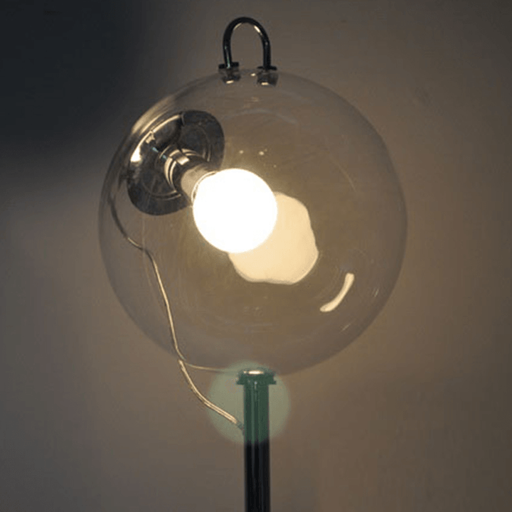 Vincenzo Transparent Glass Lamp - HomeCozify