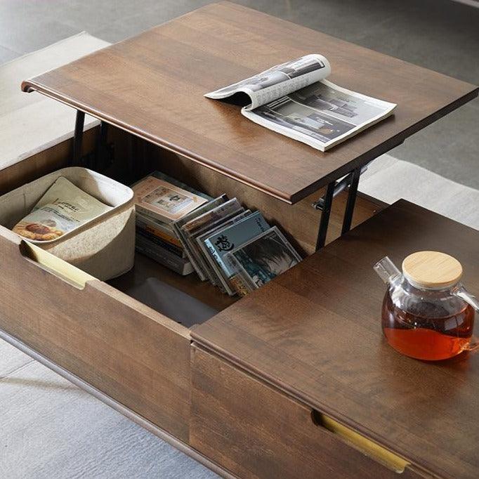 Vlade Coffee Table with Storage - HomeCozify