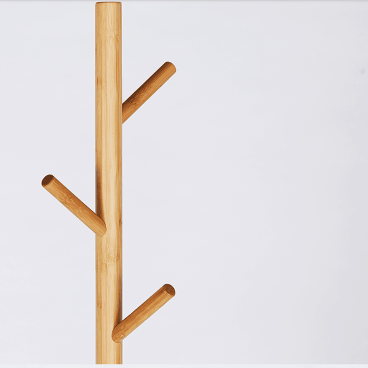 Vodder Bamboo Coat Rack - HomeCozify