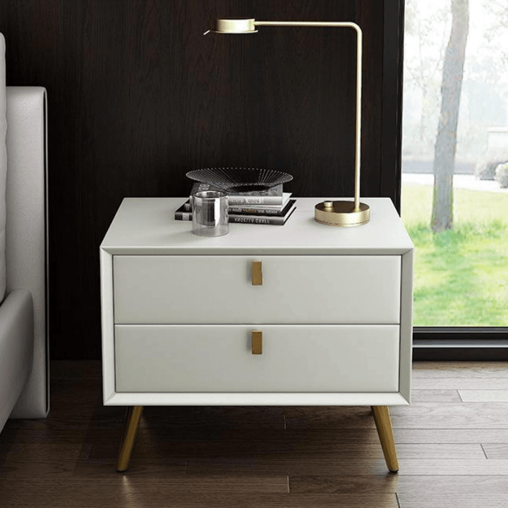 Volta 2 - Drawer Nightstand - HomeCozify