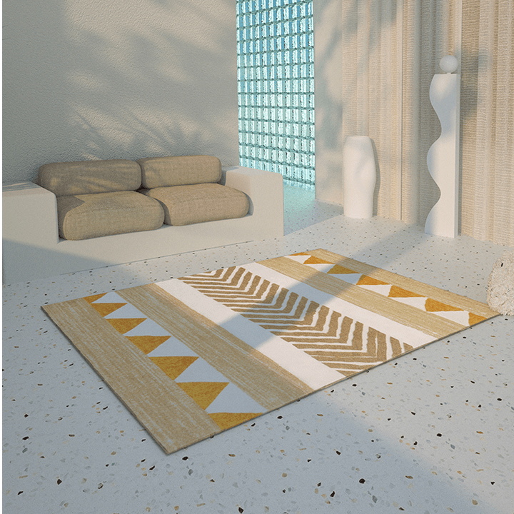 Wanda Yellow Area Rug - HomeCozify