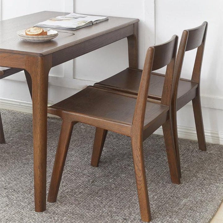 Yeva Wood Dining Chair (Set of 2) - HomeCozify