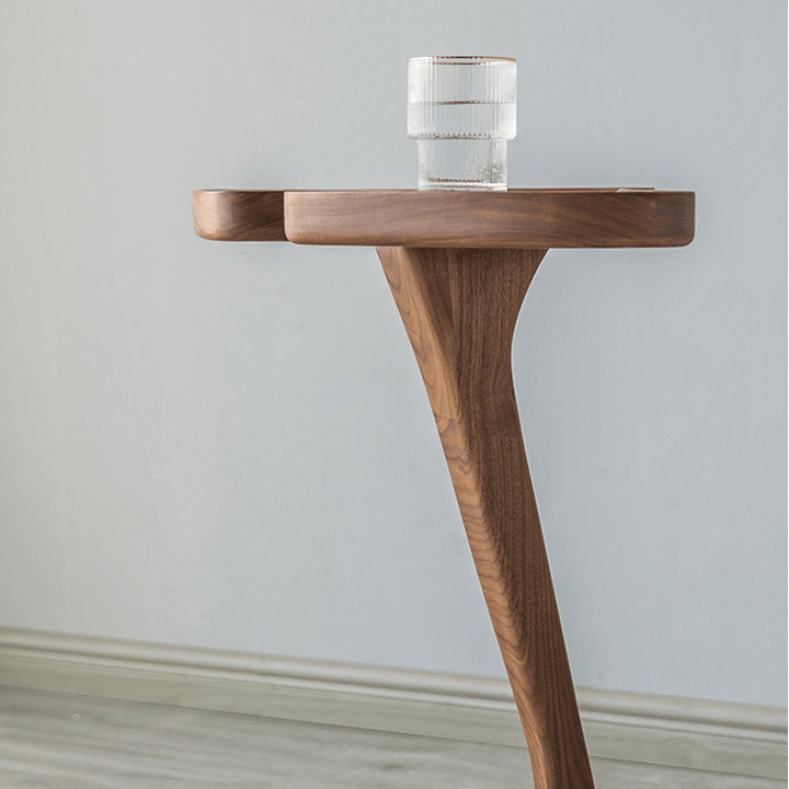 Zoe Solid Wood Side Table - HomeCozify