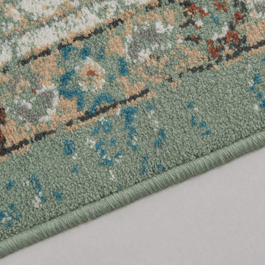 Zosia Green Area Carpet - HomeCozify