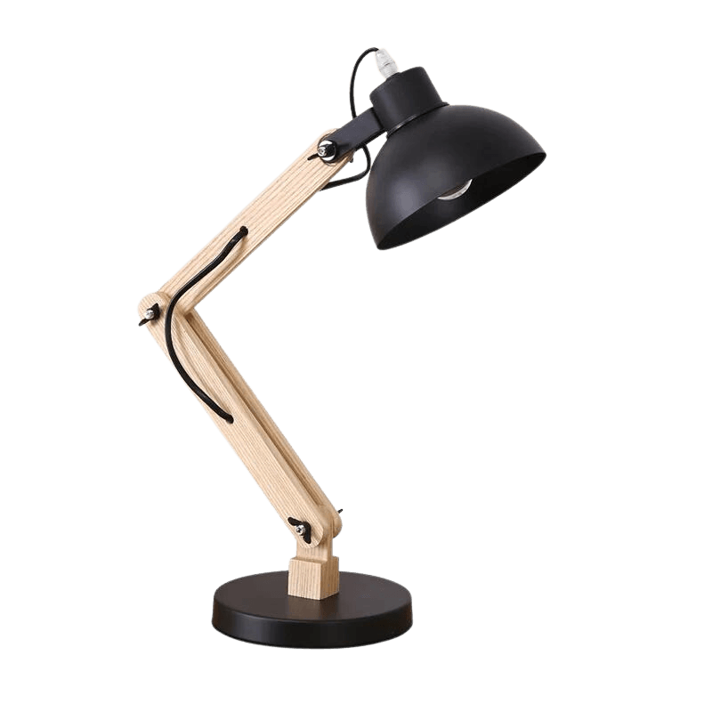 Zsofika Solid Wood Desk Lamp - HomeCozify