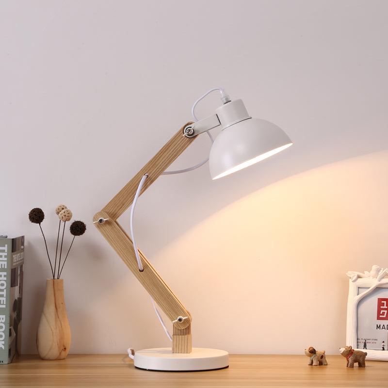 Zsofika Solid Wood Desk Lamp - HomeCozify